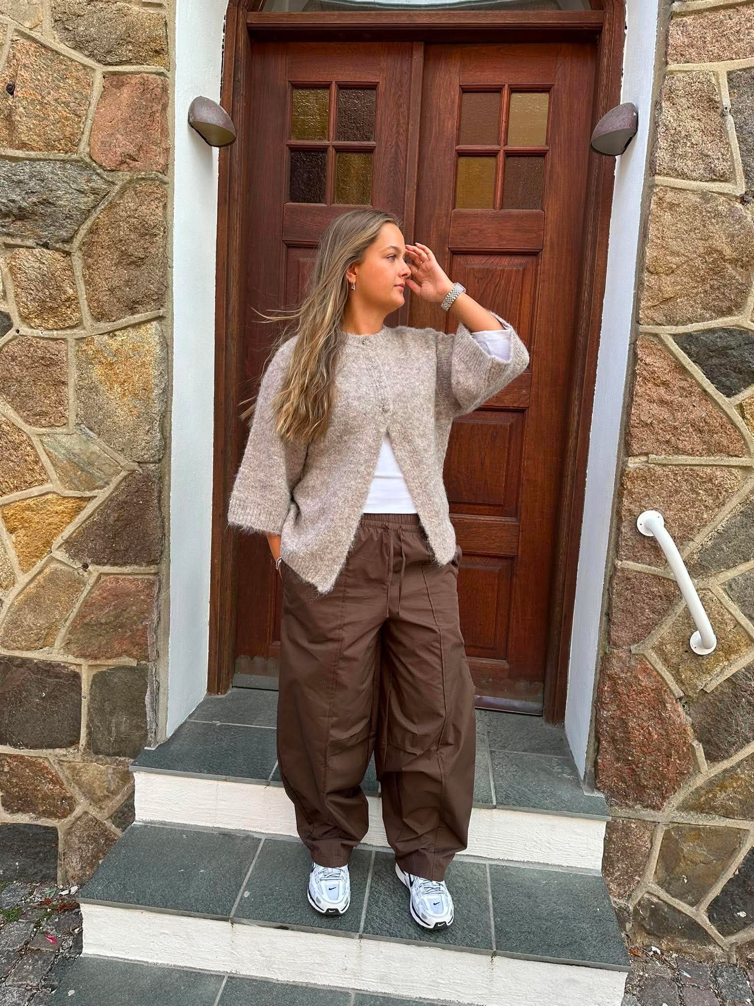 PCADRIA Trousers - Hot Fudge